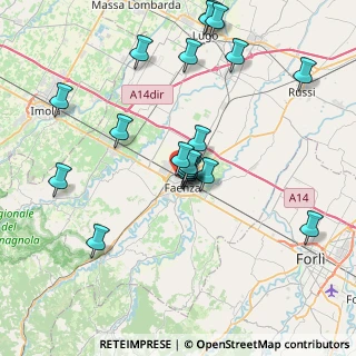 Mappa Via Antonio Laghi, 48018 Faenza RA, Italia (7.968)