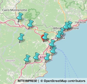 Mappa Via Boagni, 17047 Quiliano SV, Italia (7.10231)
