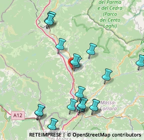 Mappa Piazza della Stazione, 54028 Villafranca in Lunigiana MS, Italia (9.4235)