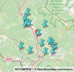 Mappa Piazza della Stazione, 54028 Villafranca in Lunigiana MS, Italia (7.14063)