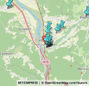 Mappa Piazza della Stazione, 54028 Villafranca in Lunigiana MS, Italia (2.137)