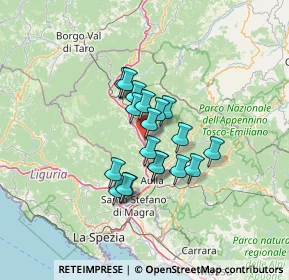 Mappa Piazza della Stazione, 54028 Villafranca in Lunigiana MS, Italia (9.374)