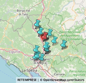 Mappa Piazza della Stazione, 54028 Villafranca in Lunigiana MS, Italia (8.88737)