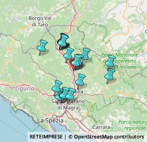 Mappa Piazza della Stazione, 54028 Villafranca in Lunigiana MS, Italia (10.2075)