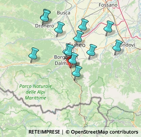 Mappa Piazza Caduti Partigiani, 12017 Robilante CN, Italia (13.14462)