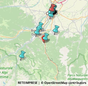 Mappa Piazza Caduti Partigiani, 12017 Robilante CN, Italia (8.7835)