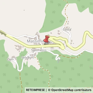 Mappa Via Nazionale, 7, 12071 Massimino, Savona (Liguria)