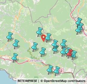 Mappa Località Oradoro, 19020 Sesta Godano SP, Italia (9.444)