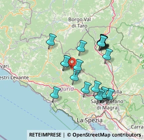 Mappa Località Oradoro, 19020 Sesta Godano SP, Italia (13.194)