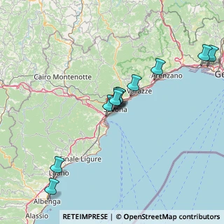Mappa Via Gaetano Donizetti, 17100 Savona SV, Italia (14.12636)