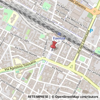 Mappa Viale Alfredo Baccarini, 29/8, 48018 Faenza, Ravenna (Emilia Romagna)