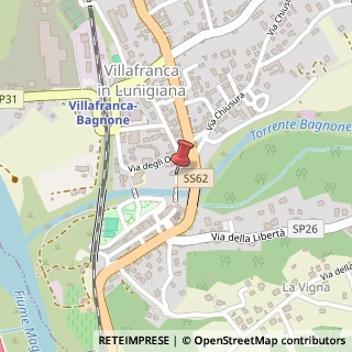 Mappa Via Razzoli Mons., 5, 54028 Villafranca in Lunigiana, Massa-Carrara (Toscana)
