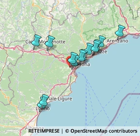 Mappa Via Giobatta Brandini, 17047 Quiliano SV, Italia (12.32923)