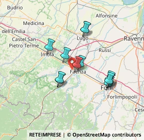 Mappa Via Sant'Orsola, 48018 Faenza RA, Italia (11.79083)