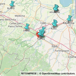 Mappa Via Sant'Orsola, 48018 Faenza RA, Italia (17.44)