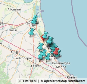 Mappa Via Romea Nord, 48015 Cervia RA, Italia (10.3165)