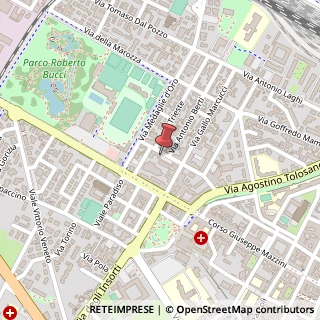 Mappa Via Pietro Cantinelli, 32, 48018 Faenza, Ravenna (Emilia Romagna)