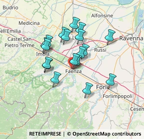 Mappa Via Gallo Marcucci, 48018 Faenza RA, Italia (11.47)