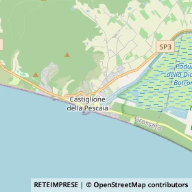 Mappa Castiglione della Pescaia