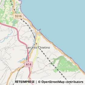 Mappa San Vito Chietino