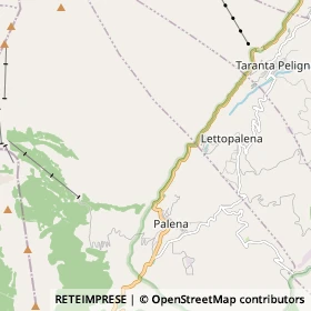 Mappa Lettopalena