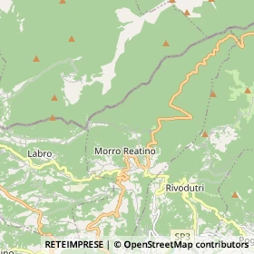 Mappa Morro Reatino