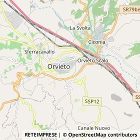 Mappa Orvieto