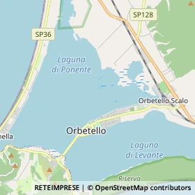 Mappa Orbetello