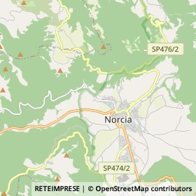 Mappa Norcia