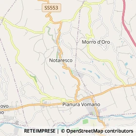 Mappa Morro d'Oro