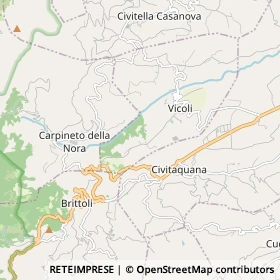 Mappa Vicoli