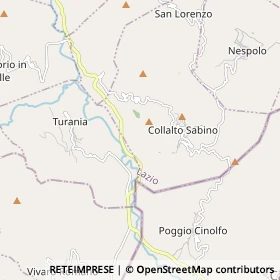 Mappa Collalto Sabino
