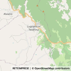 Mappa Lugnano in Teverina