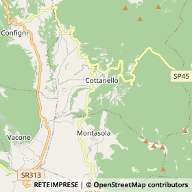 Mappa Cottanello