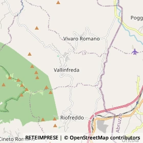 Mappa Vivaro Romano
