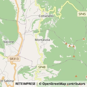Mappa Montasola