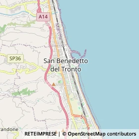 Mappa San Benedetto del Tronto