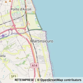 Mappa Martinsicuro