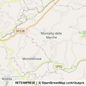 Mappa Montalto delle Marche