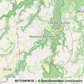 Mappa Mazzano Romano