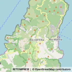 Mappa Rio nell'Elba