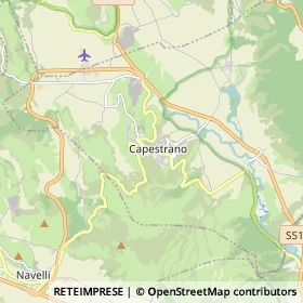 Mappa Capestrano