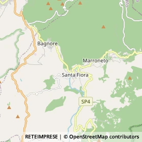 Mappa Santa Fiora