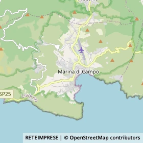 Mappa Campo nell'Elba