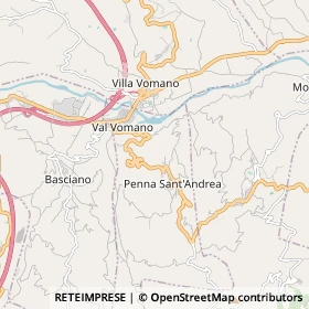 Mappa Penna Sant'Andrea