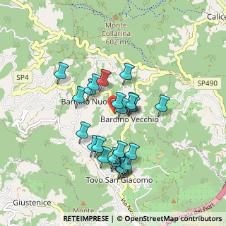 Mappa Via Ferrari, 17020 Tovo San Giacomo SV, Italia (0.8125)