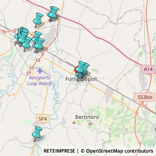 Mappa Via Brunori, 47034 Forlimpopoli FC, Italia (5.79063)