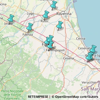 Mappa Via Mamini, 47121 Forlì FC, Italia (19.03455)