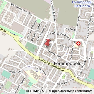 Mappa Via Brunori, 5, 47034 Forlimpopoli, Forlì-Cesena (Emilia Romagna)