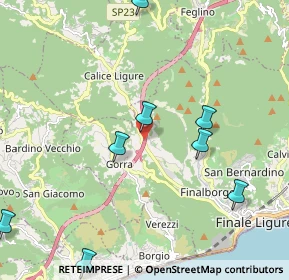 Mappa Autostrada dei Fiori, 17024 Finale Ligure SV, Italia (3.19833)